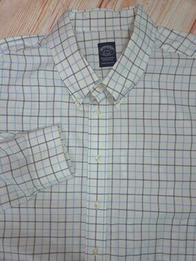 Brooks Brothers Non Iron Stretch White Dress Shirt 19-36/37